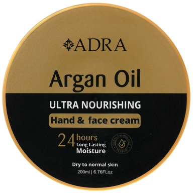 کرم مرطوب کننده آدرا مدل روغن آرگان حجم 200 میلی لیتر
