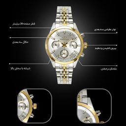 ساعت مچی عقربه ای زنانه الگانس مدل CZS3721