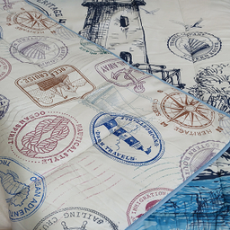 ست لحاف 5 تکه مدل تراک کد 502 سایز 200×120 سانتی متر