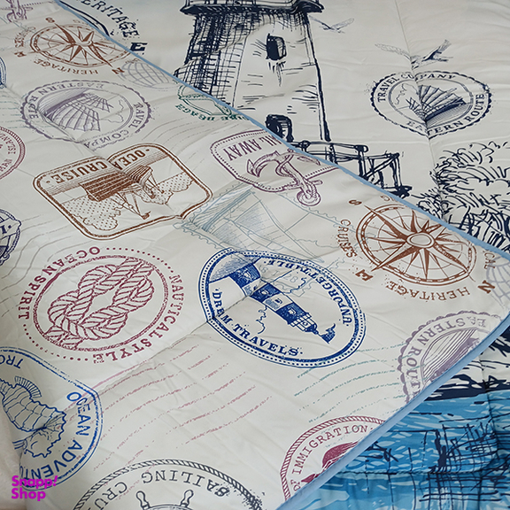 ست لحاف 5 تکه مدل تراک کد 502 سایز 200×120 سانتی متر