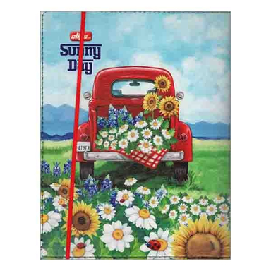 دفتر کلاسوری 100 برگ کلیپس مدل 03-PU-1428