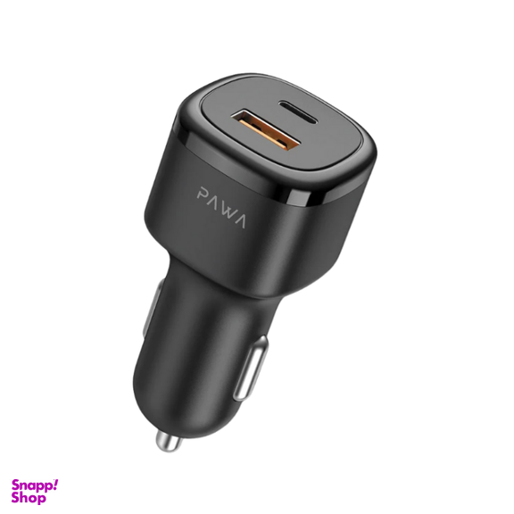 شارژر فندکی پاوا مدل CC48QCL PD+QC 48W CA LIGHTNING به همراه کابل Lightning Type-C