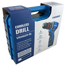 دریل شارژی چکشی 16.8 ولت ویوارکس مدل VR1682H-BL-BLUE
