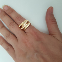 انگشتر زنانه وای اس ایکس طرح مربع کد 001
