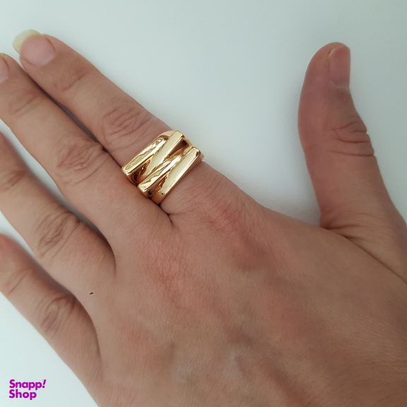 انگشتر زنانه وای اس ایکس طرح مربع کد 001