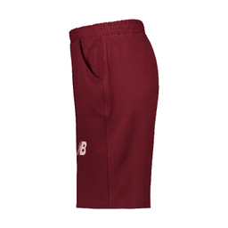 ست نیم‌ تنه و شلوارک زنانه لوینت طرح NB کد 6356 رنگ زرشکی