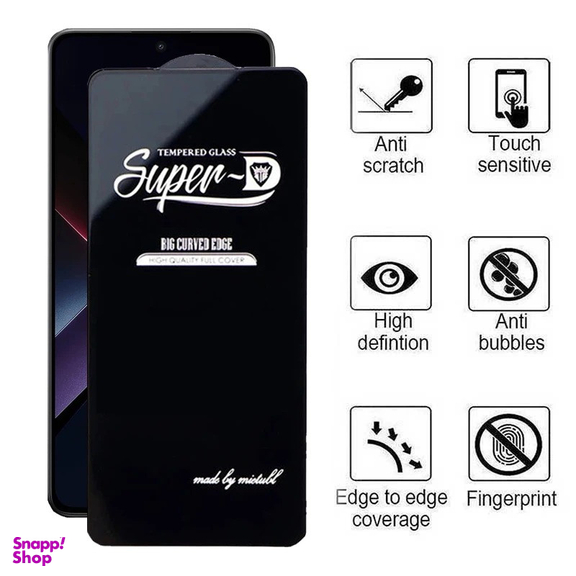 محافظ صفحه نمایش اپیکوی مدل Super 5D مناسب برای گوشی موبایل شیائومی Poco X7 Pro / X6 Pro / Redmi Note 14 / Turbo 4