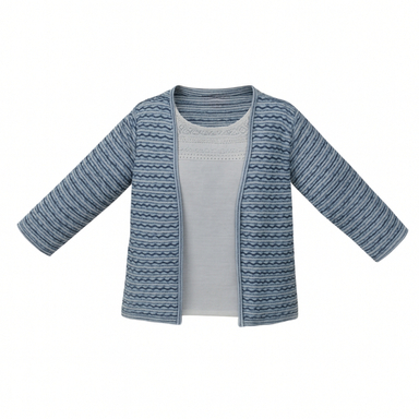 ژاکت زنانه کد 3040 رنگ آبی