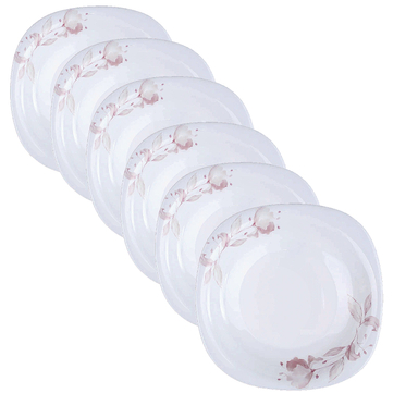 بشقاب غذاخوری گلدن اپال کد B مرینوس مربع بسته 6 عددی