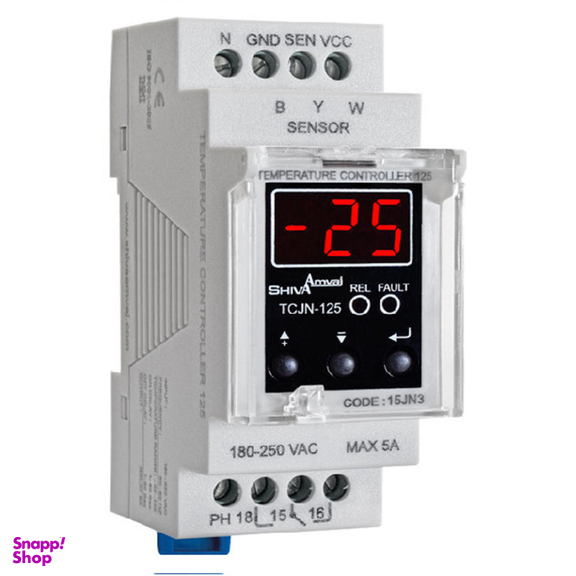 ترموستات کنترلر دما شیوا امواج مدل TCJN-125 کد 15JN3 بسته 3 عددی