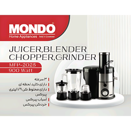 آبمیوه گیری 4 کاره موندو کد RAGA-MFP2025