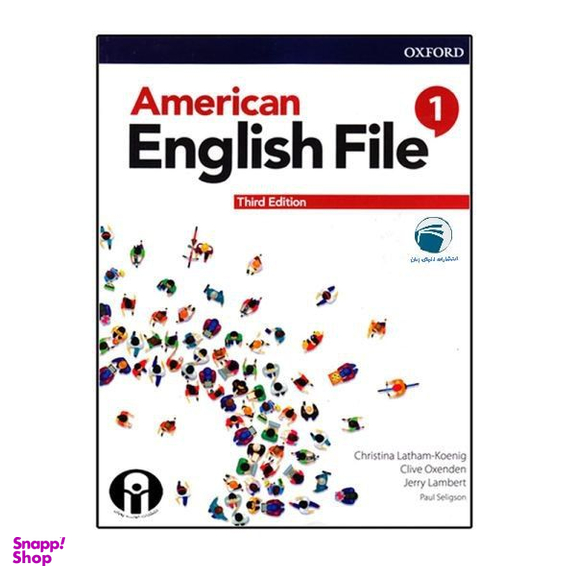 کتاب American English File 1 Third edition اثر جمعی نویسندگان انتشارات دنیای زبان