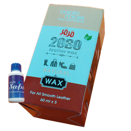 واکس کفش بی رنگ مرمر کد 2080 به همراه اسفنج و 6 ابر براق کننده و بوگیر کفش