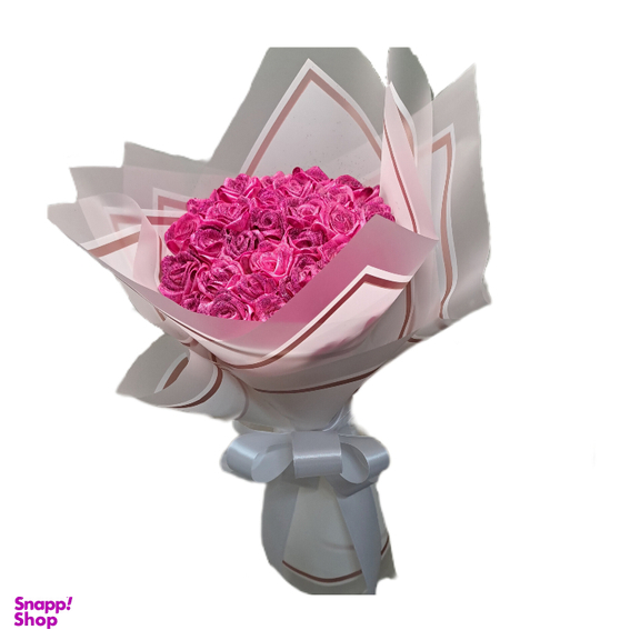 دسته گل مصنوعی مدل رز کد 032