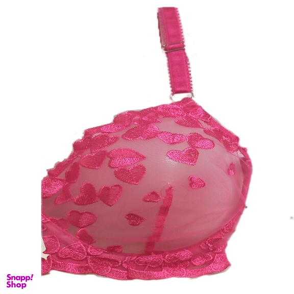 ست لباس زیر زنانه کارن کد FGH02 رنگ صورتی