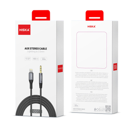 کابل تبدیل Lightning به Jack 3.5mm هیسکا مدل W46 طول 1 متر