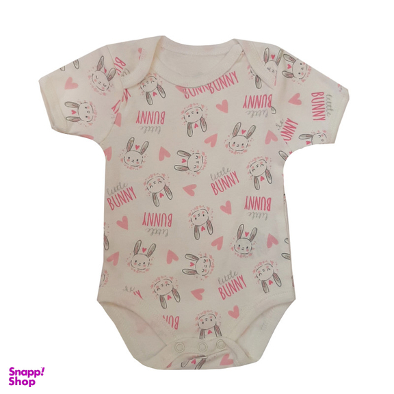 بادی آستین کوتاه نوزادی لاندنی مدل KR-602 مجموعه 2 عددی