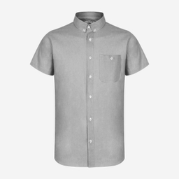 پیراهن آستین کوتاه مردانه کد 198635 رنگ طوسی