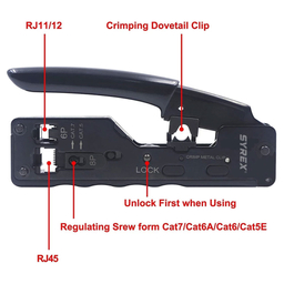 آچار شبکه سایرکس مدل SX-C7P