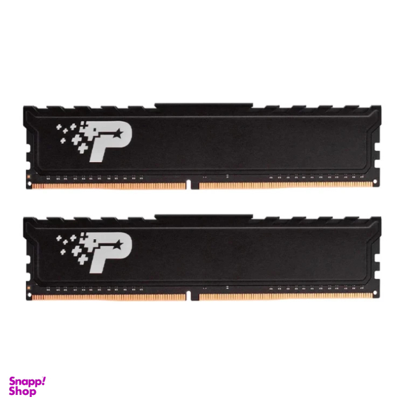 رم دسکتاپ پتریوت مدل 3200MHz DDR4 U-DIMM ظرفیت 16 گیگابایت بسته 2 عددی