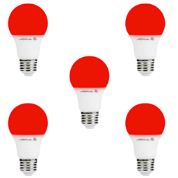 لامپ ال ای دی 9 وات پارس شعاع توس پایه E27 بسته 5 عددی