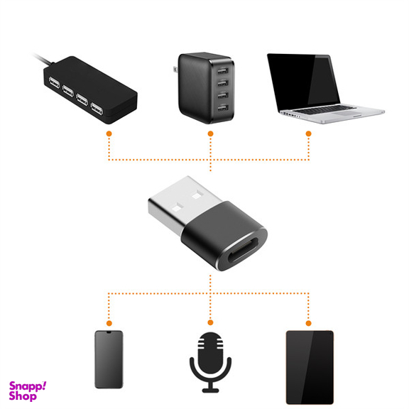 مبدل Type-C به USB کامیکا مدل CVM-USBC-A