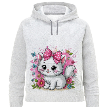 هودی دخترانه مدل گربه A294