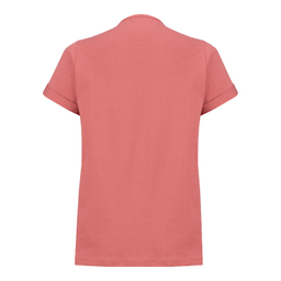 ست تیشرت و شلوارک راحتی زنانه کد 1030 رنگ صورتی