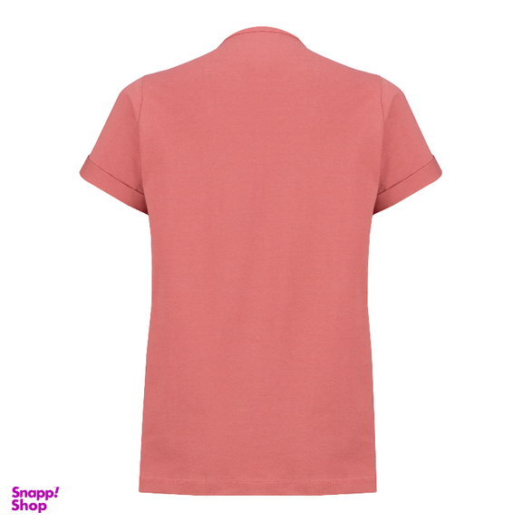 ست تیشرت و شلوارک راحتی زنانه کد 1030 رنگ صورتی