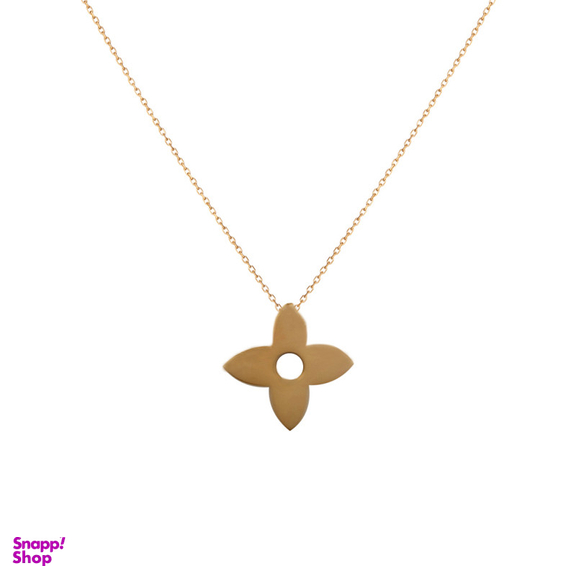 گردنبند طلا 18 عیار زنانه با طرح ونکلیف طلاجات مدل 1008