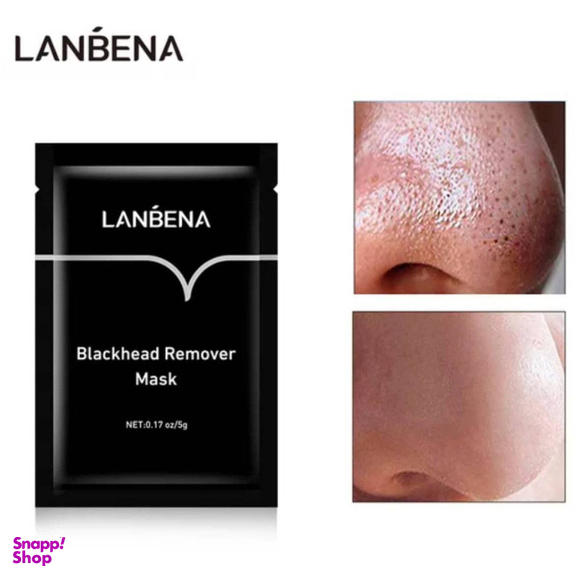 ماسک ورقه ای بینی لانبنا مدل کربن فعال مجموعه 2 عددی
