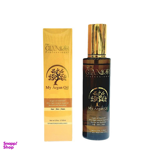 روغن مو گلامور مدل Argan حجم 100 میلی لیتر