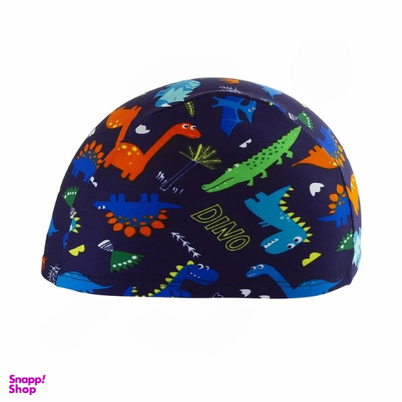 مایو شنا دو تکه پسرانه طرح Dino مدل HMK YY232 به همراه کلاه شنا