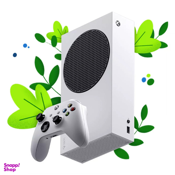 مجموعه کنسول بازی مایکروسافت مدل Xbox Series S ظرفیت 512 گیگابایت به همراه دسته اضافی و کارت طلایی نصب بازی