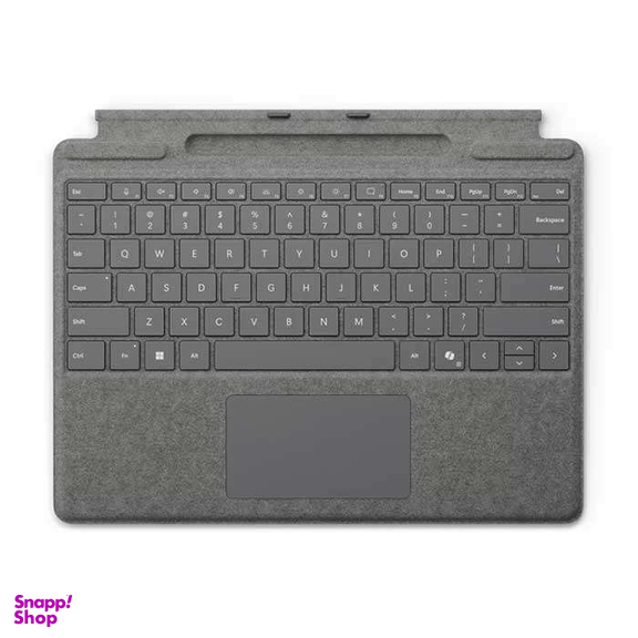 کیبورد تبلت مایکروسافت مدل Surface Pro Copilot Keyboard with Pen Storage مناسب سرفیس Pro 8/Pro 9/Pro 10/Pro 11