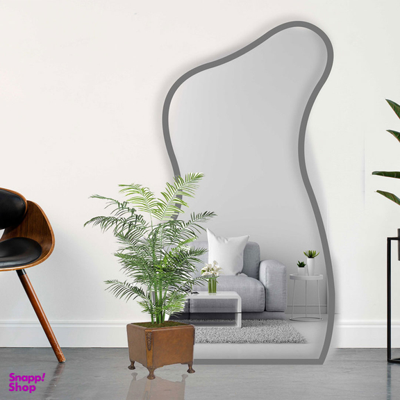 آینه مدل قدی چوبی طرح آوا w-90-180