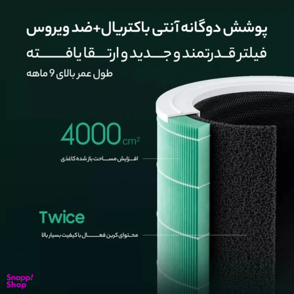 فیلتر دستگاه تصفیه هوا شیائومی مدل 4 Pro