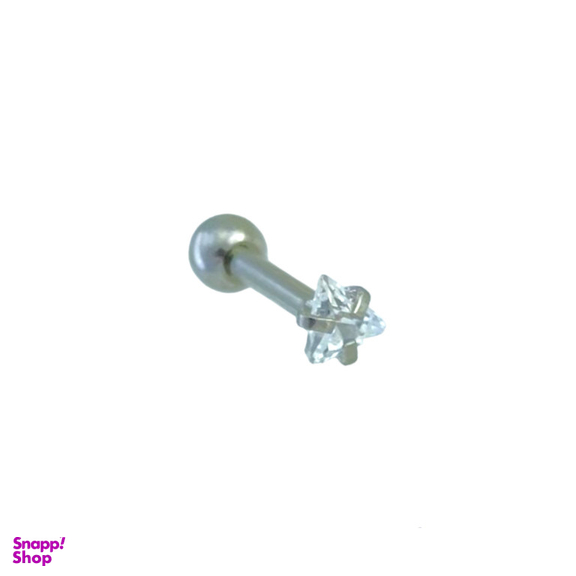 پیرسینگ گوش زنانه ژوپینگ مدل تک نگین مثلث کد P4147