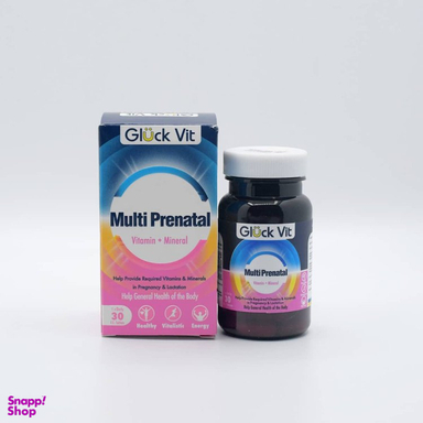 کپسول مولتی پریناتال گلوک ویت بسته 30 عددی