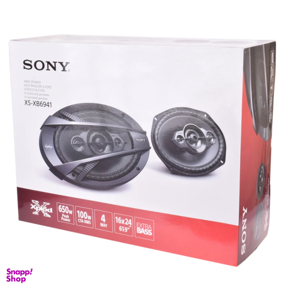 اسپیکر خودرو سونی مدل XS-XB6941 بسته 2 عددی