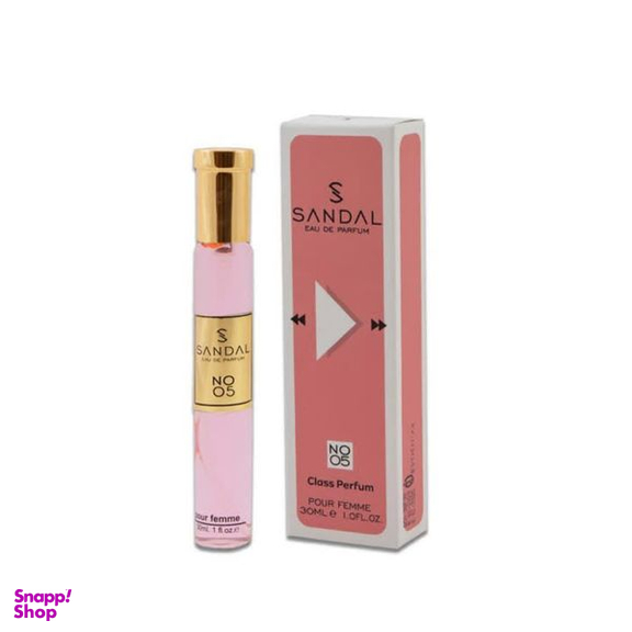 عطر جیبی زنانه صندل مدل پلی حجم 30  میلی لیتر