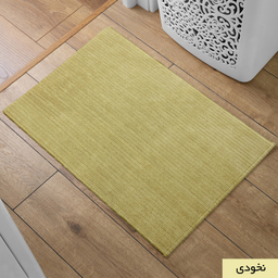 پادری شاران هوم مدل اسفنج دار طرح مخمل راه راه فانتزی سایز 40 ×65 سانتی متر