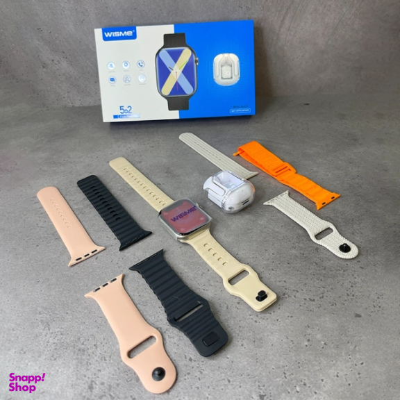 ساعت هوشمند ویسمی مدل WS-X17 به همراه ایرفون شیشه ای
