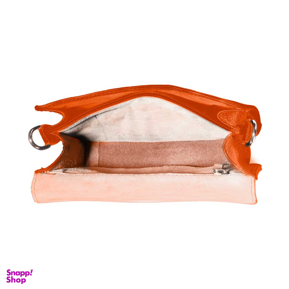 کیف دوشی چرم طبیعی زنانه آروین چرم کد AR-116