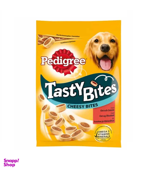 تشویقی سگ پدیگری مدل Tasty Minis وزن 140 گرم