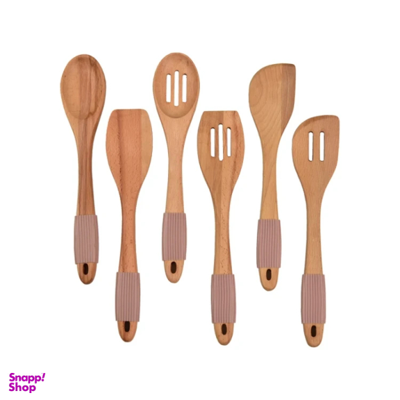 سرویس کفگیر و ملاقه 6 پارچه یونیک کد A-1110