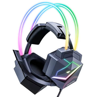 هدست باسیم مخصوص بازی 7.1 کانال RGB اونیکوما مدل X20