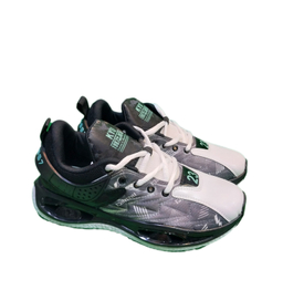 کفش ورزشی مردانه طرح جردن مدل پاپن کد 991 رنگ سفید مشکی