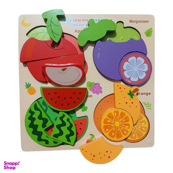 پازل آموزشی مدل آموزش های اولیه طرح میوه ها