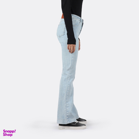 شلوار جین زنانه کد 596 رنگ آبی روشن